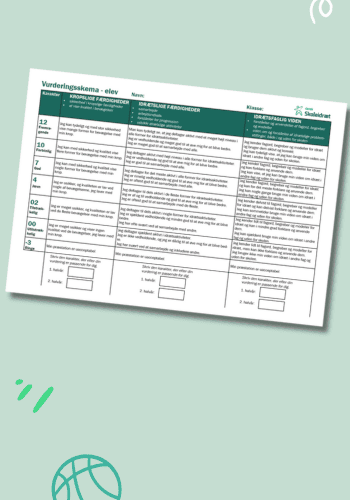 Preview af elevskema