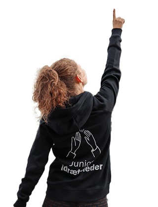 Hættetrøje junioridrætsleder - DAME