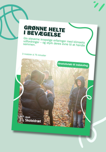 Preview af forsiden på forløbet Grønne helte i bevægelse til idræt i indskolingen